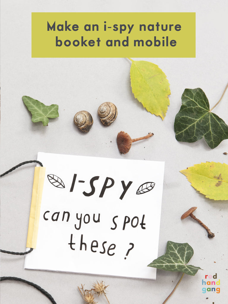 I-spy nature booklet and mobile downloadable - red hand Gang