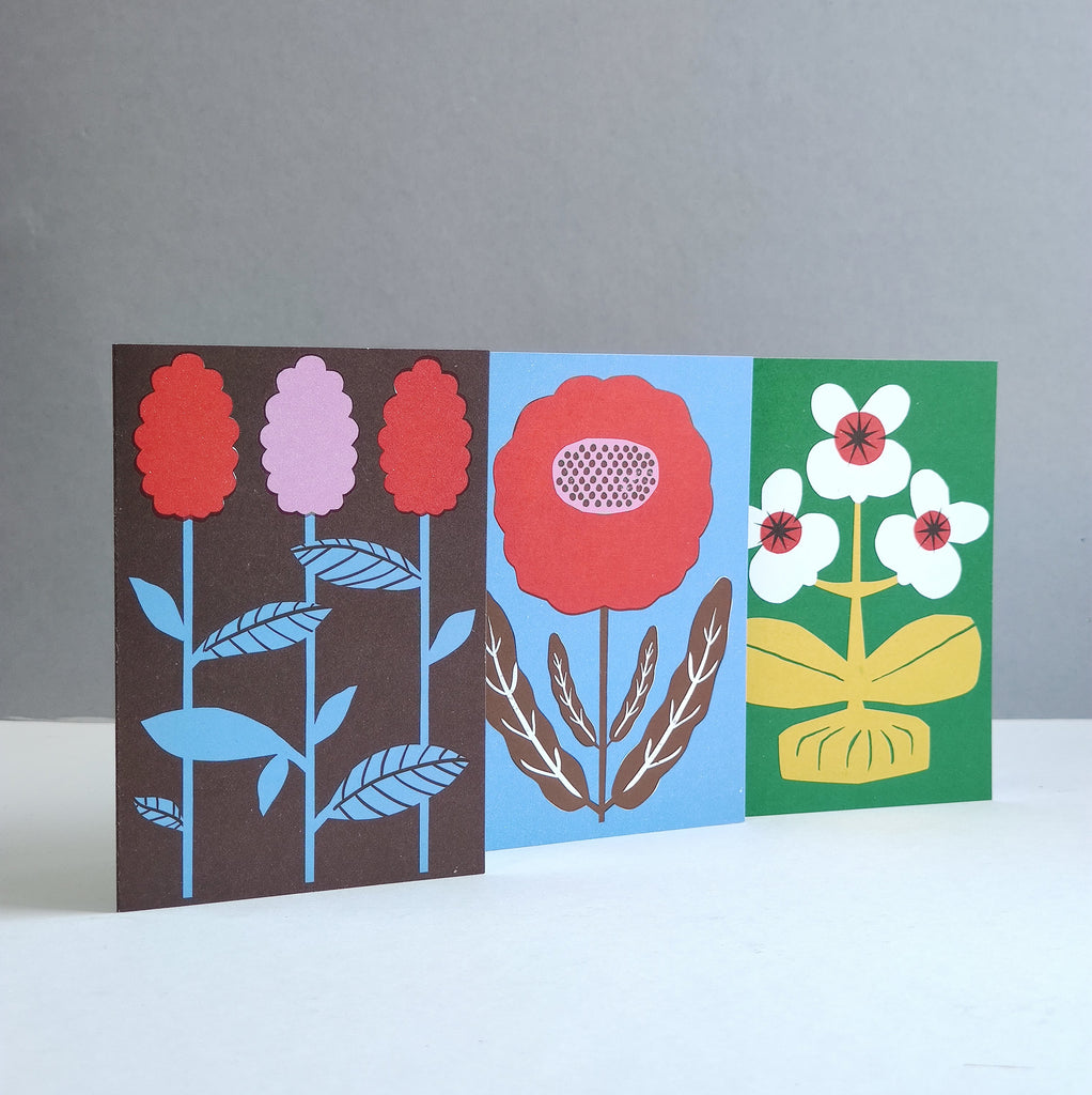 Lovely Set of Floral Cards