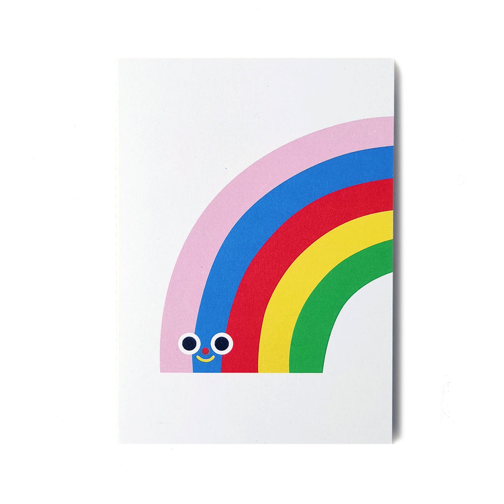 Rainbow card for kids by Red Hand Gang