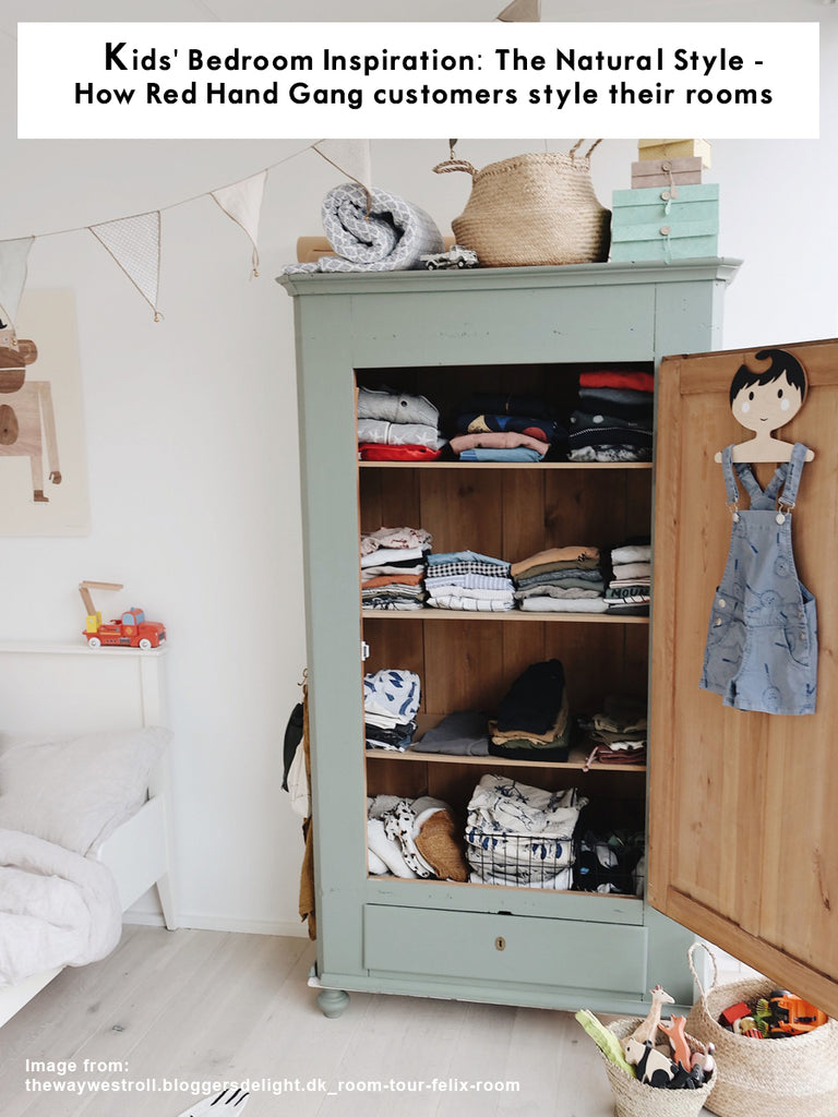 Kids' Bedroom Inspiration - Natural Style : How Red Hand Gang customers style their rooms