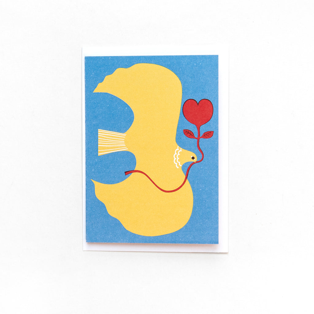 love bird valentines card _ RED Hand Gang